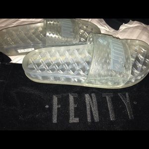 Rihanna Fenty Jelly slides